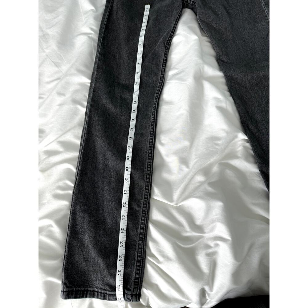 Levi's 511 Jeans Men's 28 x 32 Black Straight Leg - Picture 12 of 12